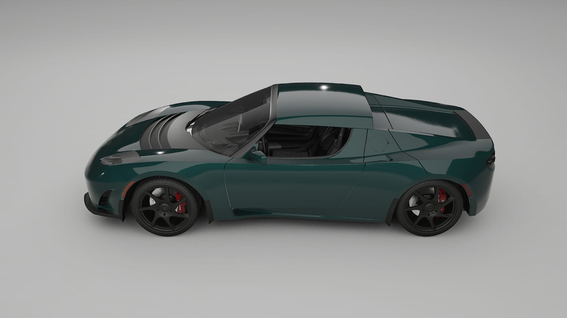 Tesla Roadster 25 TPU Lackschutzfolie | INFERNO Farbwechsel PPF – Komplett-Vorgeschnittener Kit
