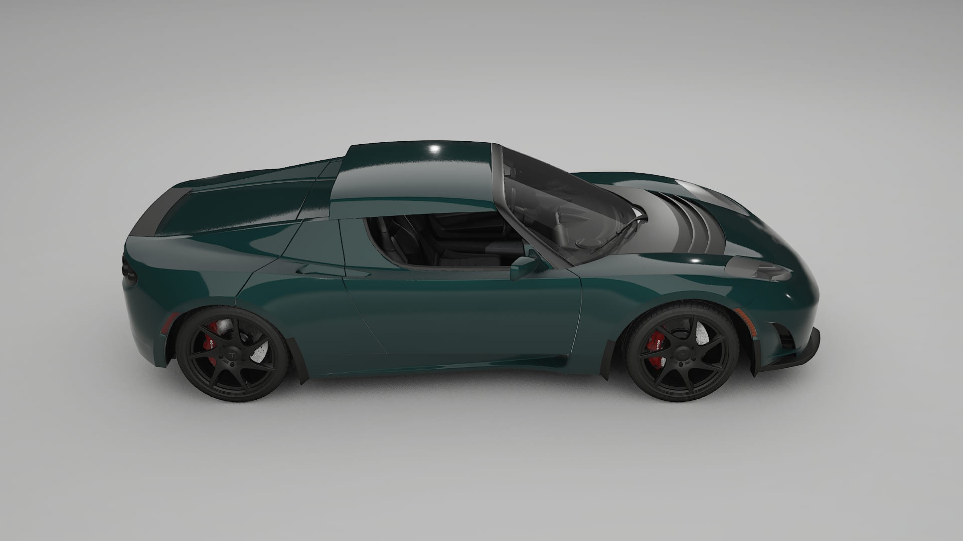 Tesla Roadster 25 TPU Lackschutzfolie | INFERNO Farbwechsel PPF – Komplett-Vorgeschnittener Kit
