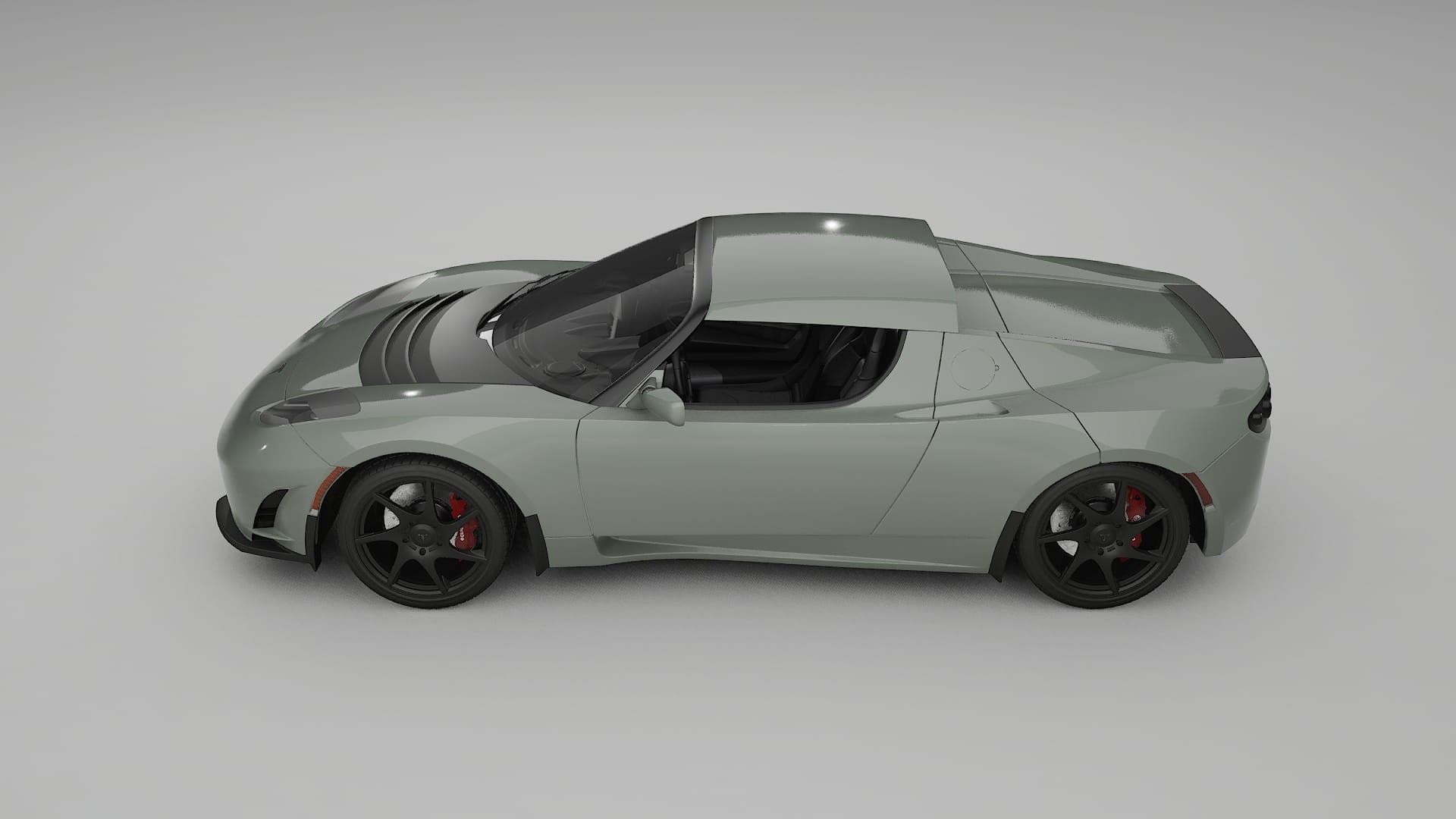 Tesla Roadster 25 TPU Lackschutzfolie | SLATE Farbwechsel PPF – Komplett-Vorgeschnittener Kit