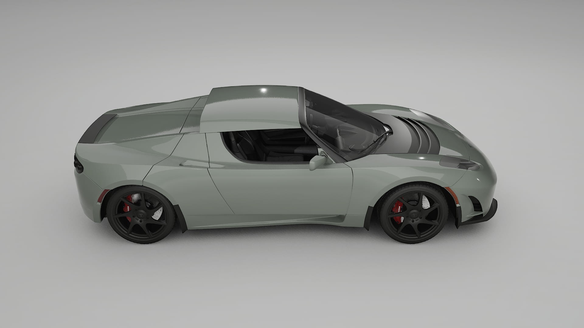 Tesla Roadster 25 TPU Lackschutzfolie | SLATE Farbwechsel PPF – Komplett-Vorgeschnittener Kit