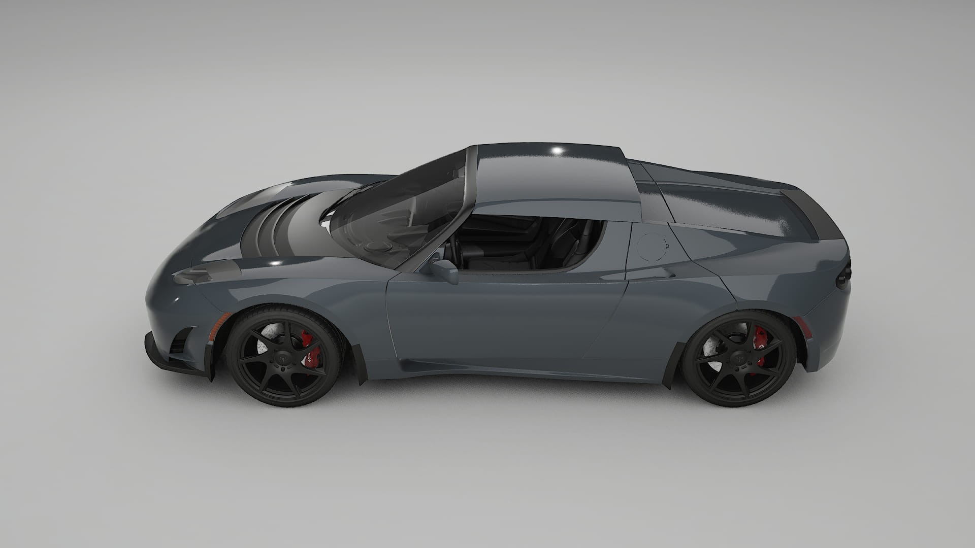 Tesla Roadster 25 TPU Lackschutzfolie | GRANITE Farbwechsel PPF – Komplett-Vorgeschnittener Kit