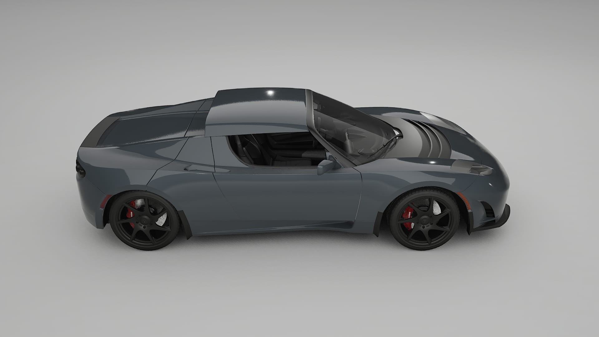 Tesla Roadster 25 TPU Lackschutzfolie | GRANITE Farbwechsel PPF – Komplett-Vorgeschnittener Kit