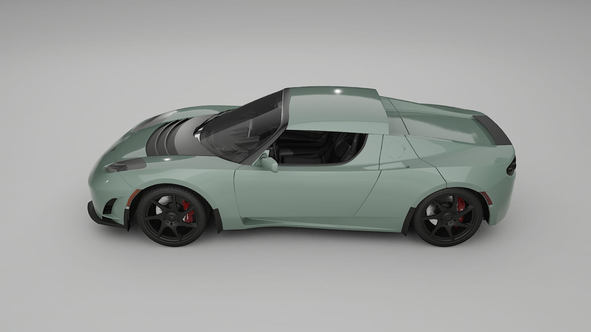 Tesla Roadster 25 TPU Lackschutzfolie | CINDER Farbwechsel PPF – Komplett-Vorgeschnittener Kit