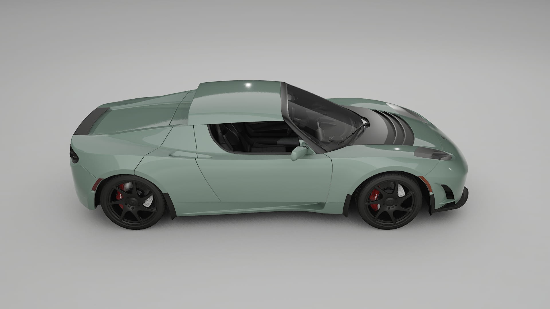 Tesla Roadster 25 TPU Lackschutzfolie | CINDER Farbwechsel PPF – Komplett-Vorgeschnittener Kit