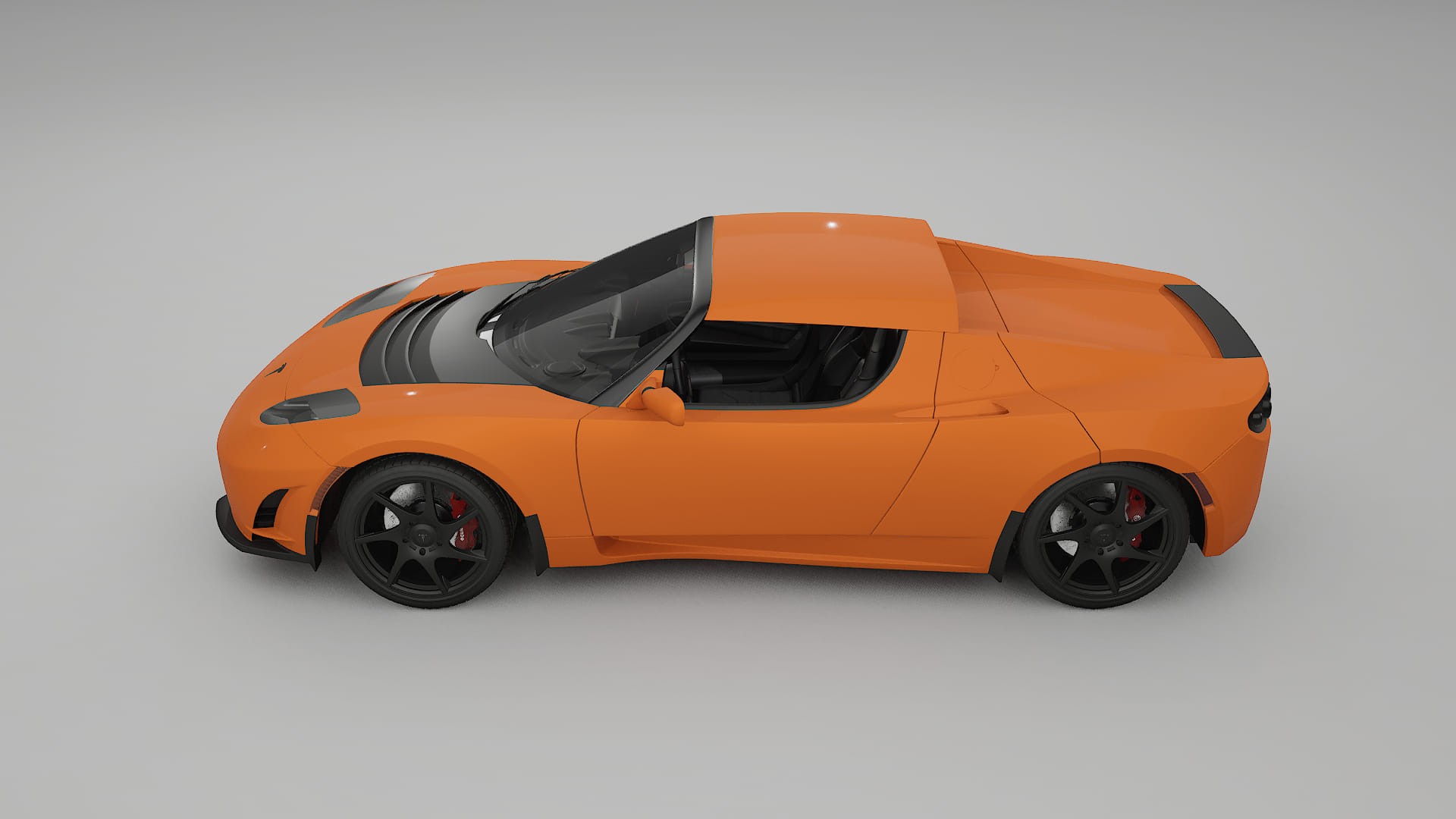 Tesla Roadster 25 TPU Lackschutzfolie | ROCKET Farbwechsel PPF – Komplett-Vorgeschnittener Kit