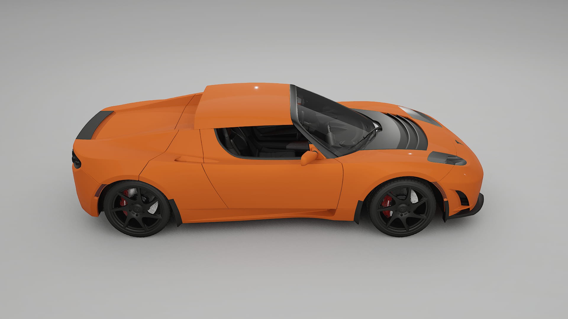 Tesla Roadster 25 TPU Lackschutzfolie | ROCKET Farbwechsel PPF – Komplett-Vorgeschnittener Kit