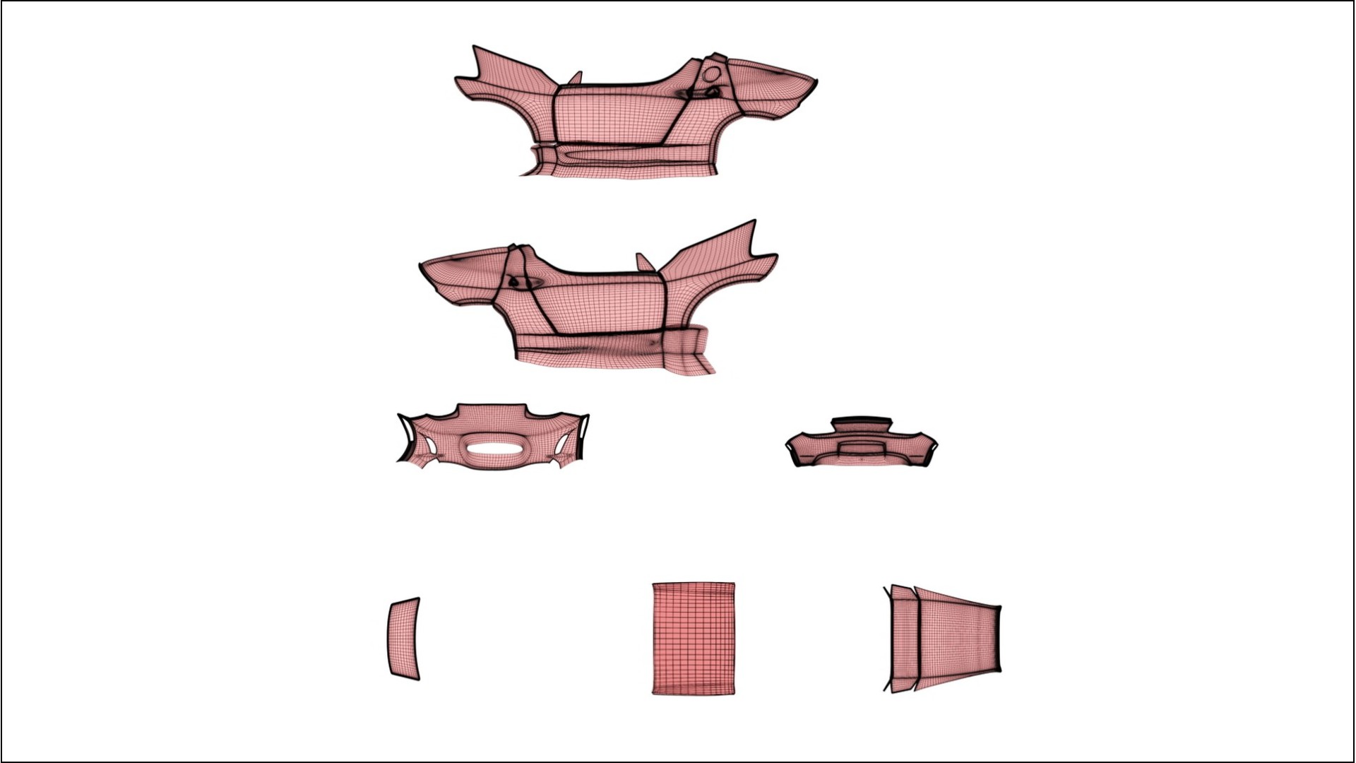 Tesla Roadster 25 TPU Lackschutzfolie | BLUSH Farbwechsel PPF – Komplett-Vorgeschnittener Kit