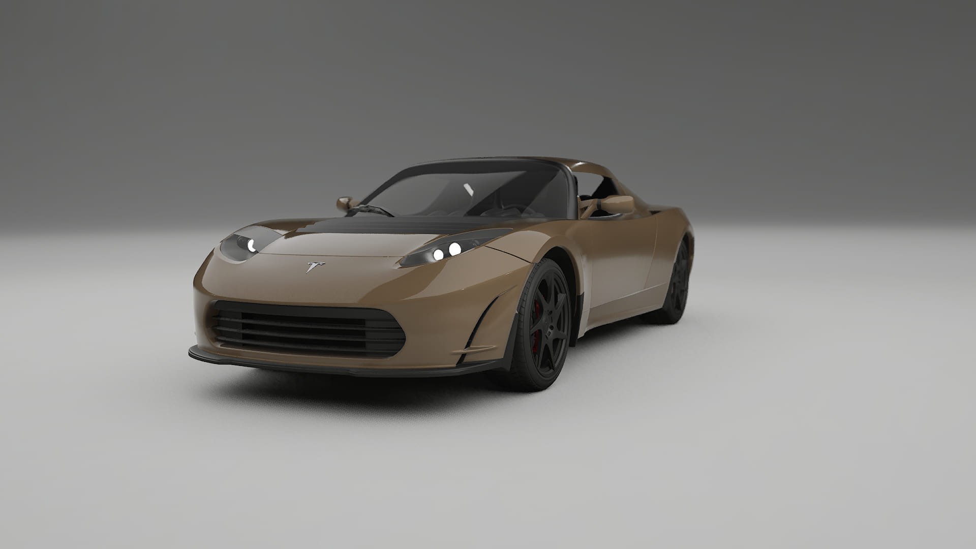 Tesla Roadster 25 TPU Lackschutzfolie | SAHARA Farbwechsel PPF – Komplett-Vorgeschnittener Kit