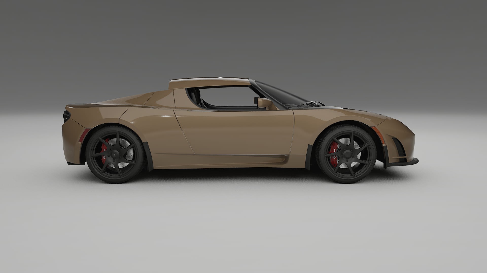 Tesla Roadster 25 TPU Lackschutzfolie | SAHARA Farbwechsel PPF – Komplett-Vorgeschnittener Kit