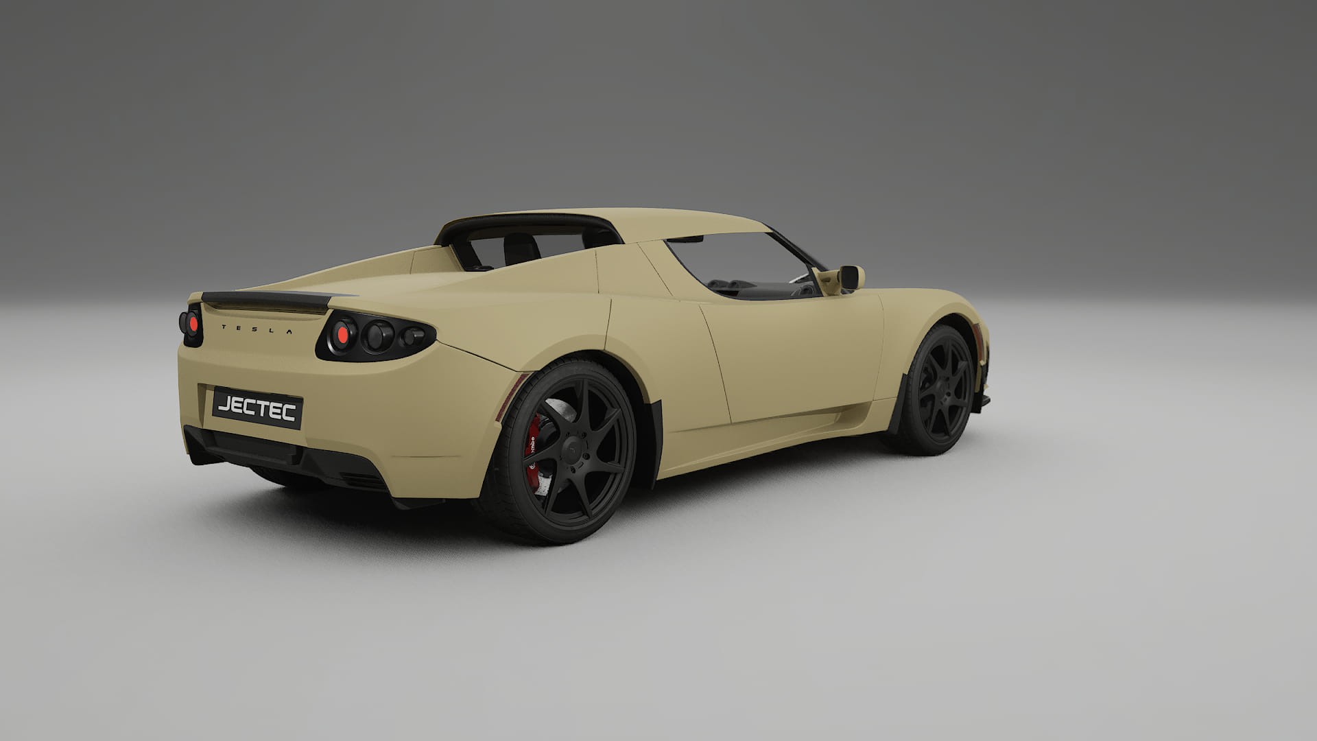 Tesla Roadster 25 TPU Lackschutzfolie | SAND Farbwechsel PPF – Komplett-Vorgeschnittener Kit