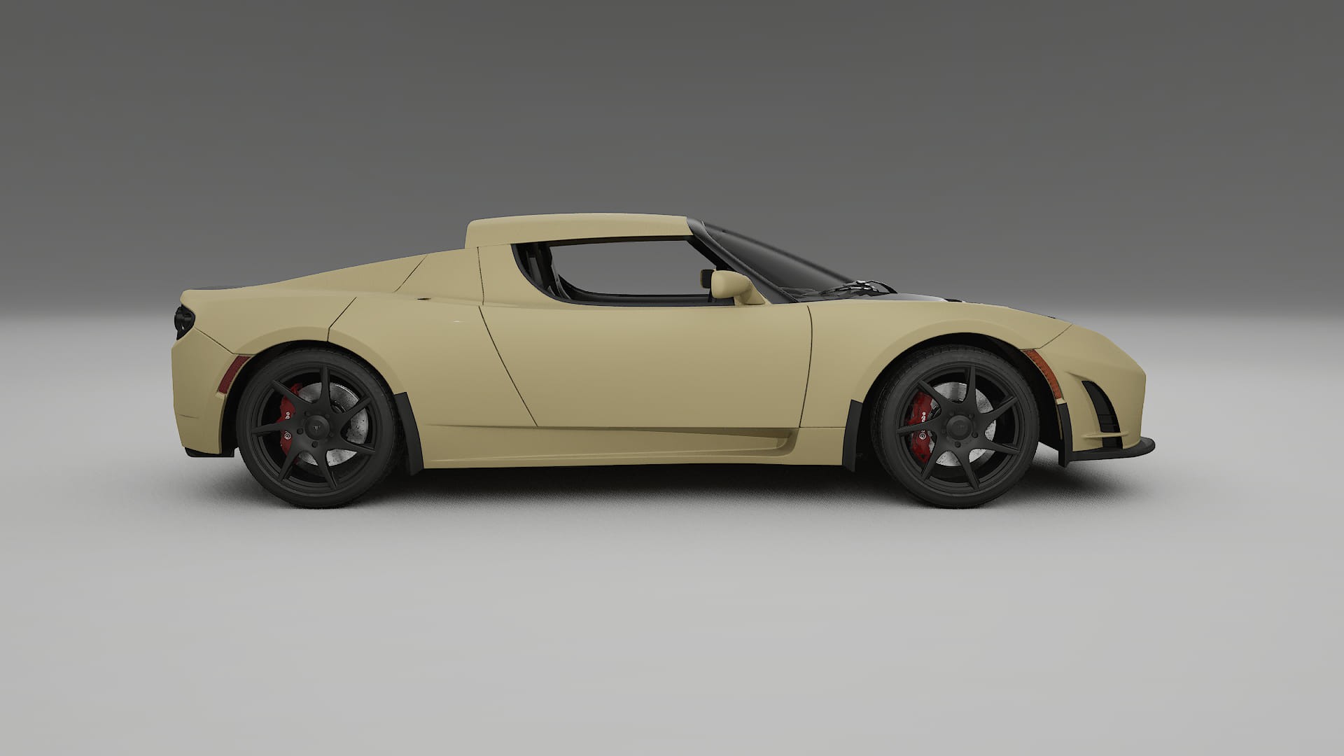 Tesla Roadster 25 TPU Lackschutzfolie | SAND Farbwechsel PPF – Komplett-Vorgeschnittener Kit