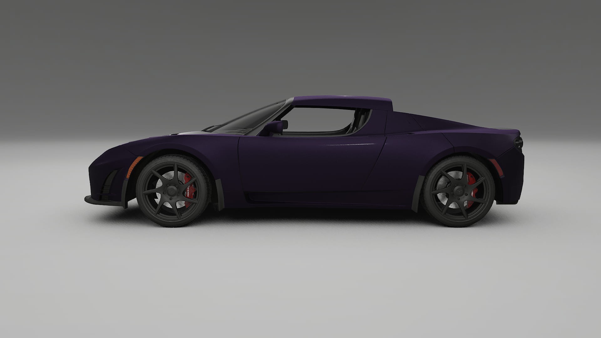 Tesla Roadster 25 TPU Lackschutzfolie | VIOLET Farbwechsel PPF – Komplett-Vorgeschnittener Kit