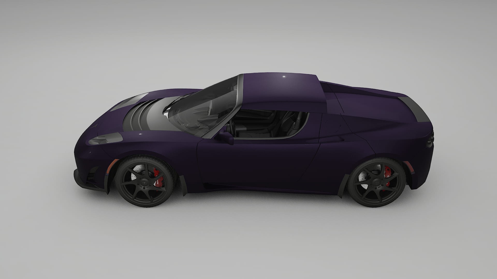 Tesla Roadster 25 TPU Lackschutzfolie | VIOLET Farbwechsel PPF – Komplett-Vorgeschnittener Kit