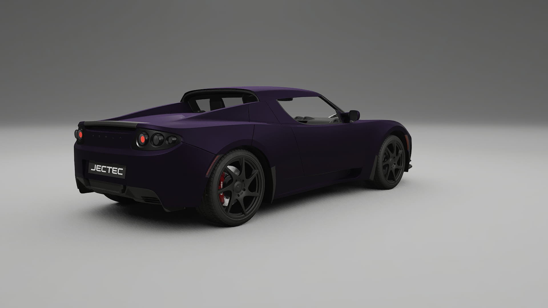 Tesla Roadster 25 TPU Lackschutzfolie | VIOLET Farbwechsel PPF – Komplett-Vorgeschnittener Kit