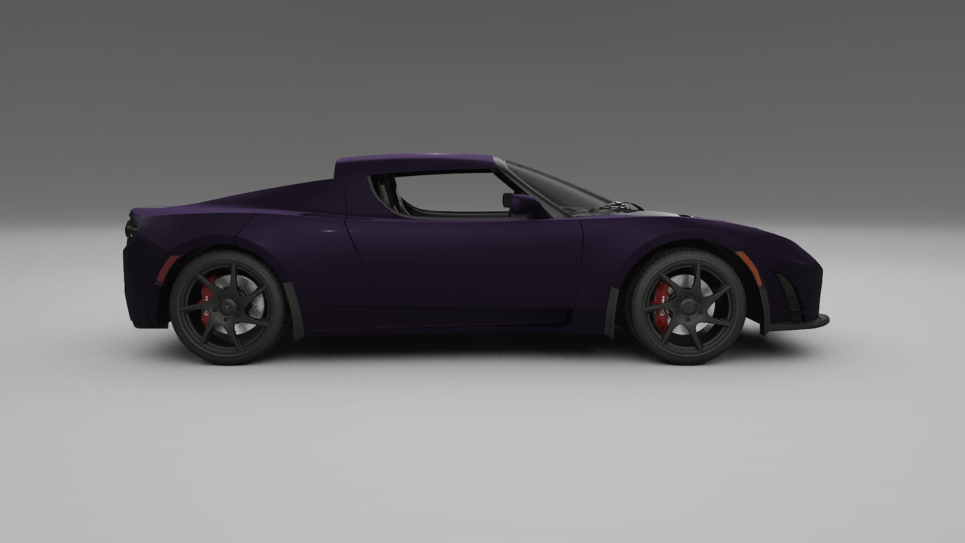 Tesla Roadster 25 TPU Lackschutzfolie | VIOLET Farbwechsel PPF – Komplett-Vorgeschnittener Kit