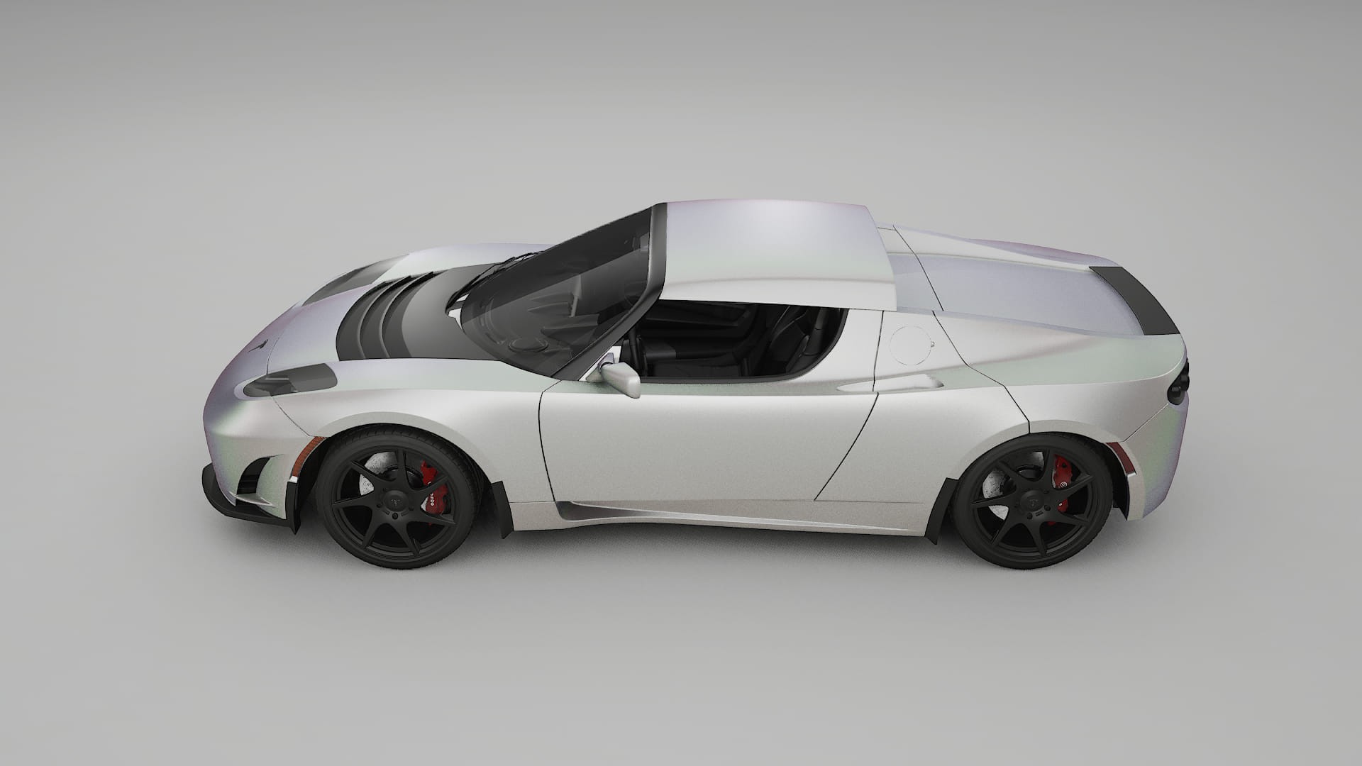 Tesla Roadster 25 TPU Lackschutzfolie | NEBULA Farbwechsel PPF – Komplett-Vorgeschnittener Kit