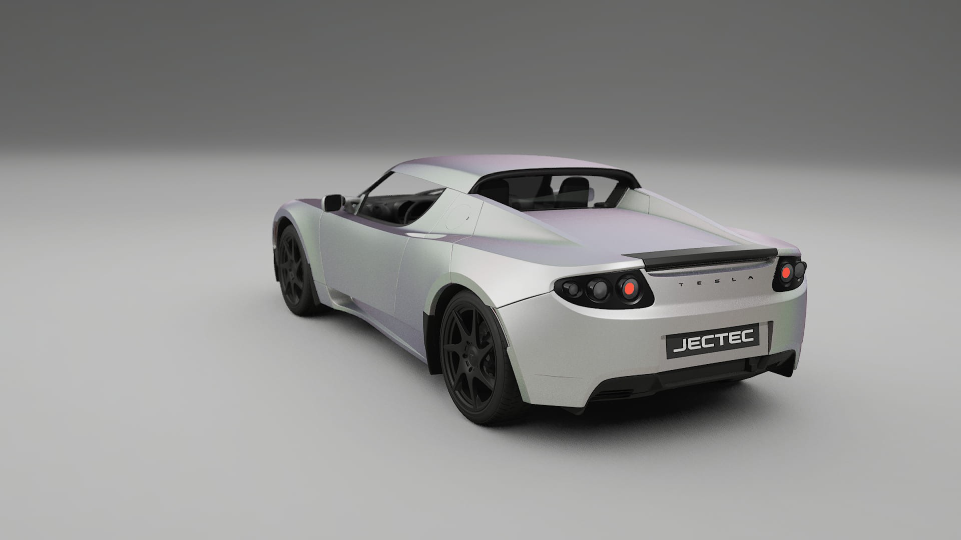 Tesla Roadster 25 TPU Lackschutzfolie | NEBULA Farbwechsel PPF – Komplett-Vorgeschnittener Kit