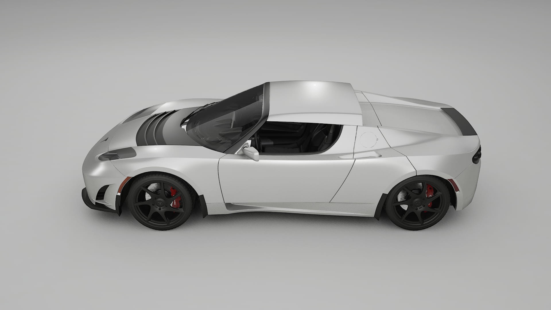 Tesla Roadster 25 TPU Lackschutzfolie | OPAL Farbwechsel PPF – Komplett-Vorgeschnittener Kit