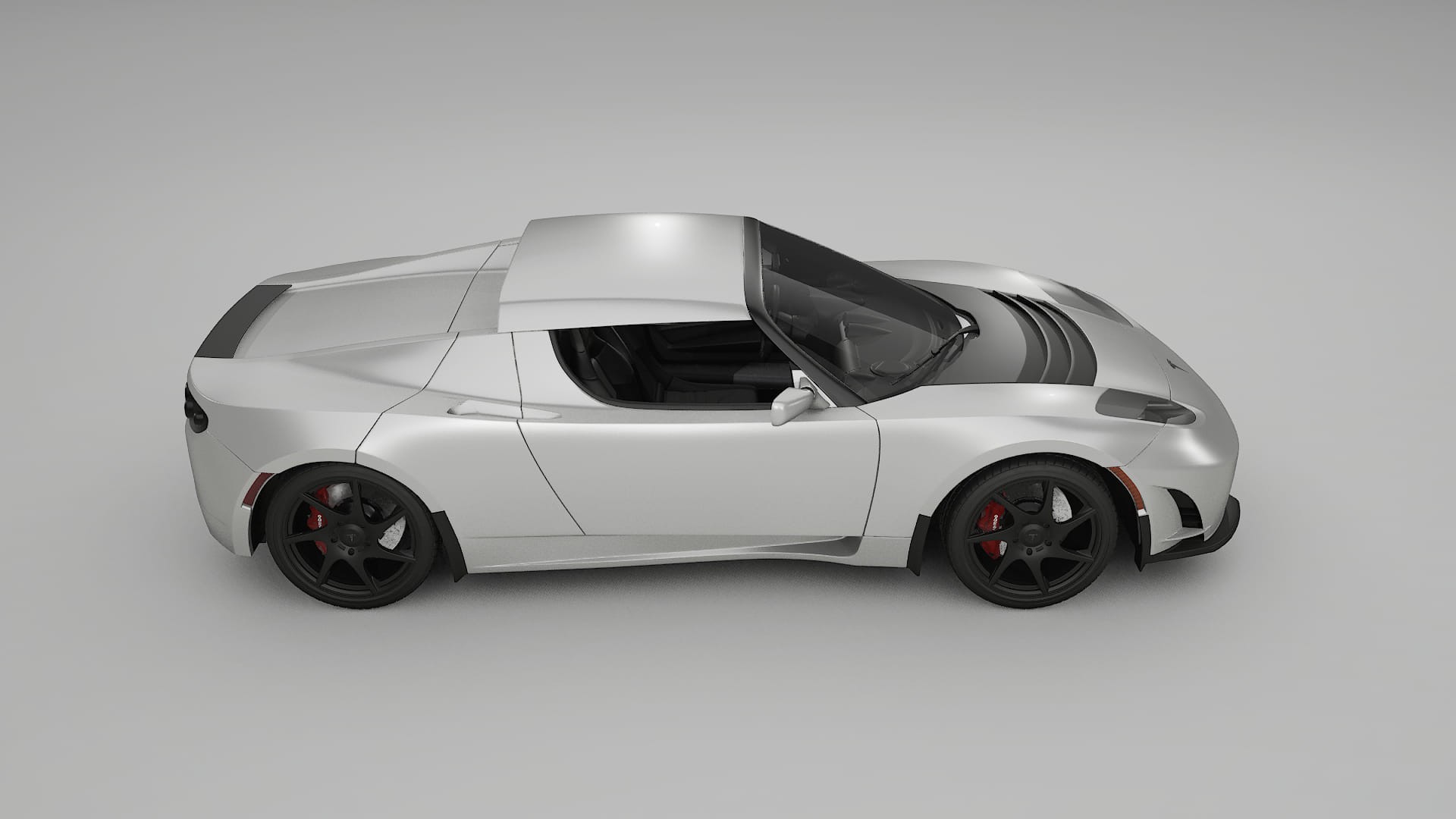 Tesla Roadster 25 TPU Lackschutzfolie | OPAL Farbwechsel PPF – Komplett-Vorgeschnittener Kit