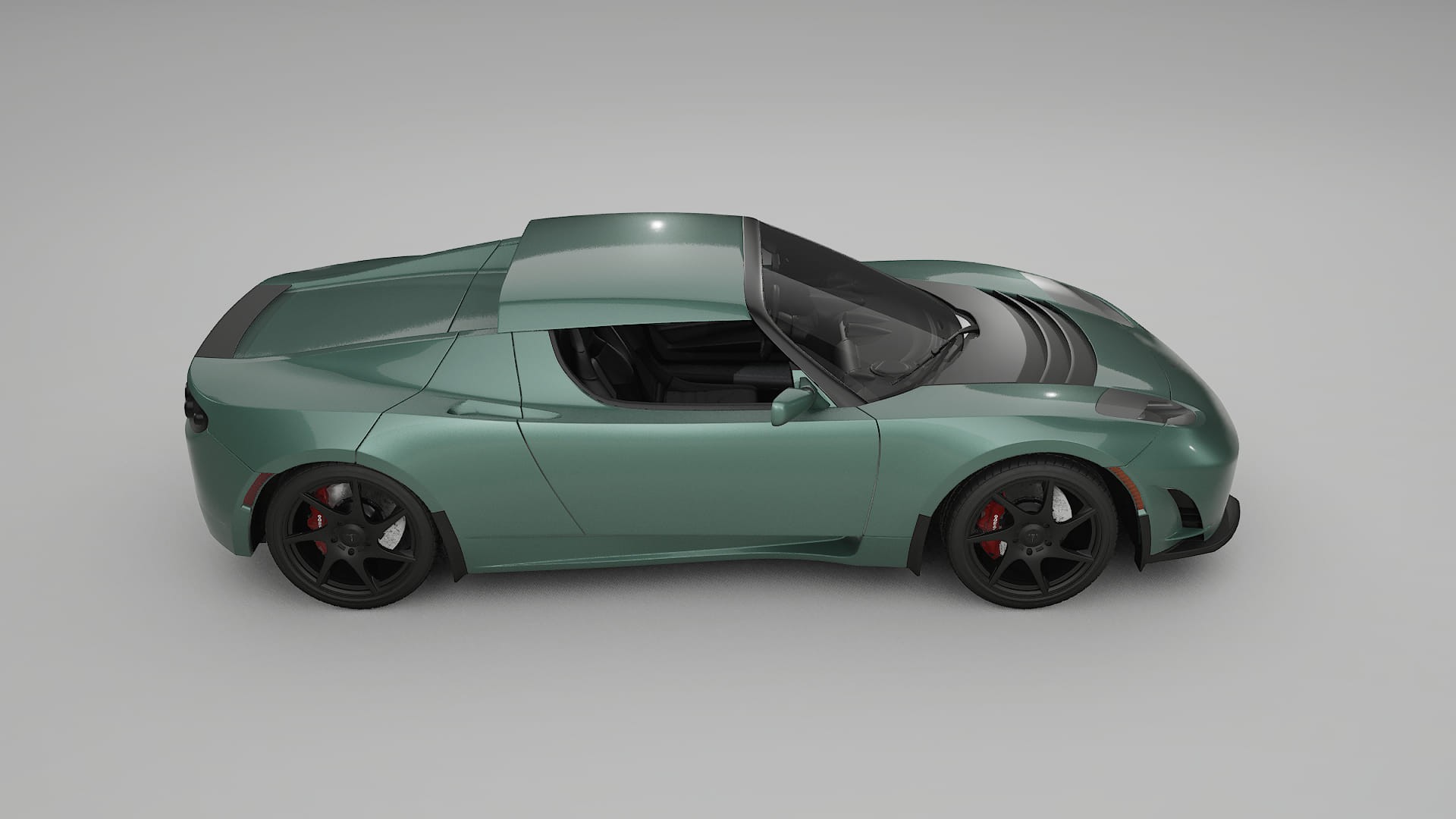 Tesla Roadster 25 TPU Lackschutzfolie | EVERGREEN Farbwechsel PPF – Komplett-Vorgeschnittener Kit