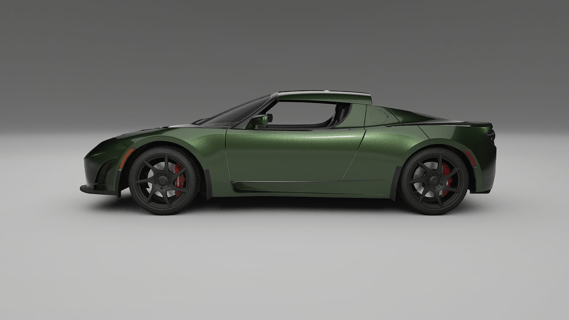 Tesla Roadster 25 TPU Lackschutzfolie | LAGOON Farbwechsel PPF – Komplett-Vorgeschnittener Kit