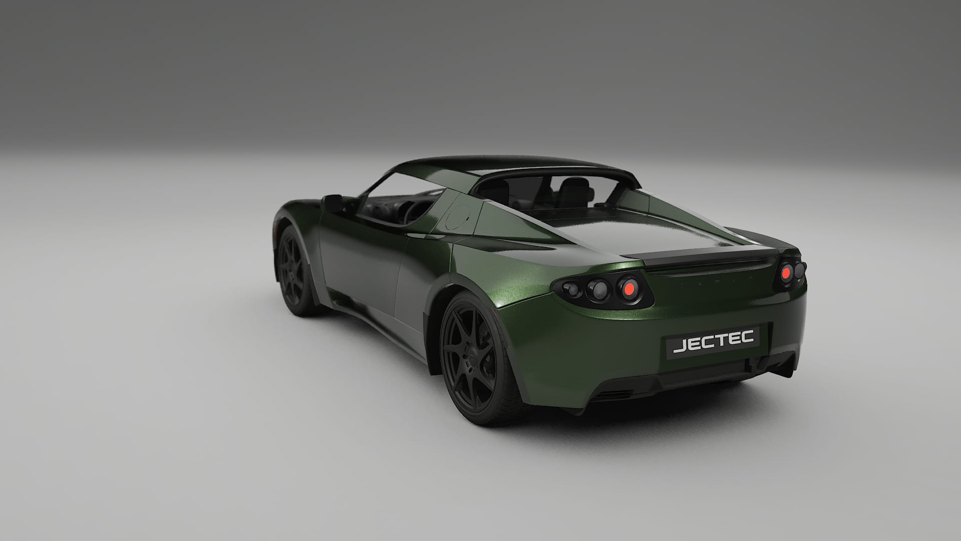 Tesla Roadster 25 TPU Lackschutzfolie | LAGOON Farbwechsel PPF – Komplett-Vorgeschnittener Kit