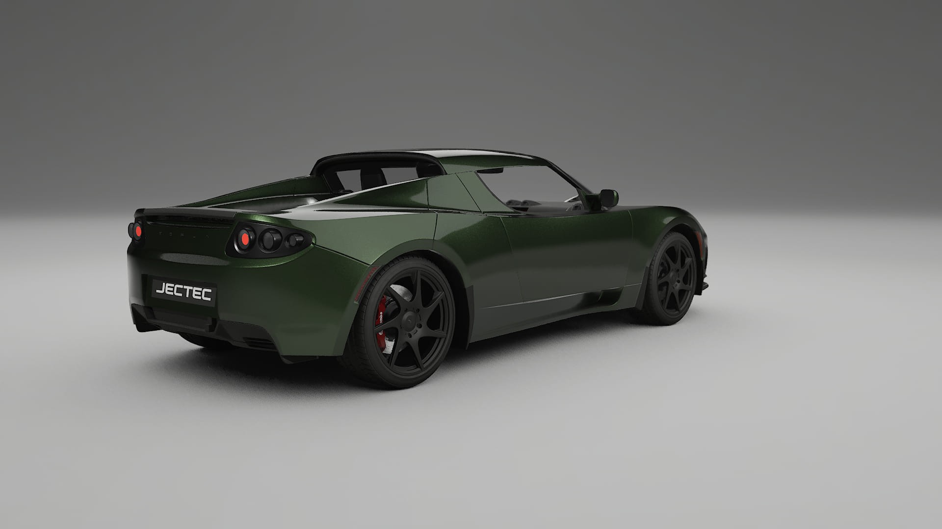Tesla Roadster 25 TPU Lackschutzfolie | LAGOON Farbwechsel PPF – Komplett-Vorgeschnittener Kit