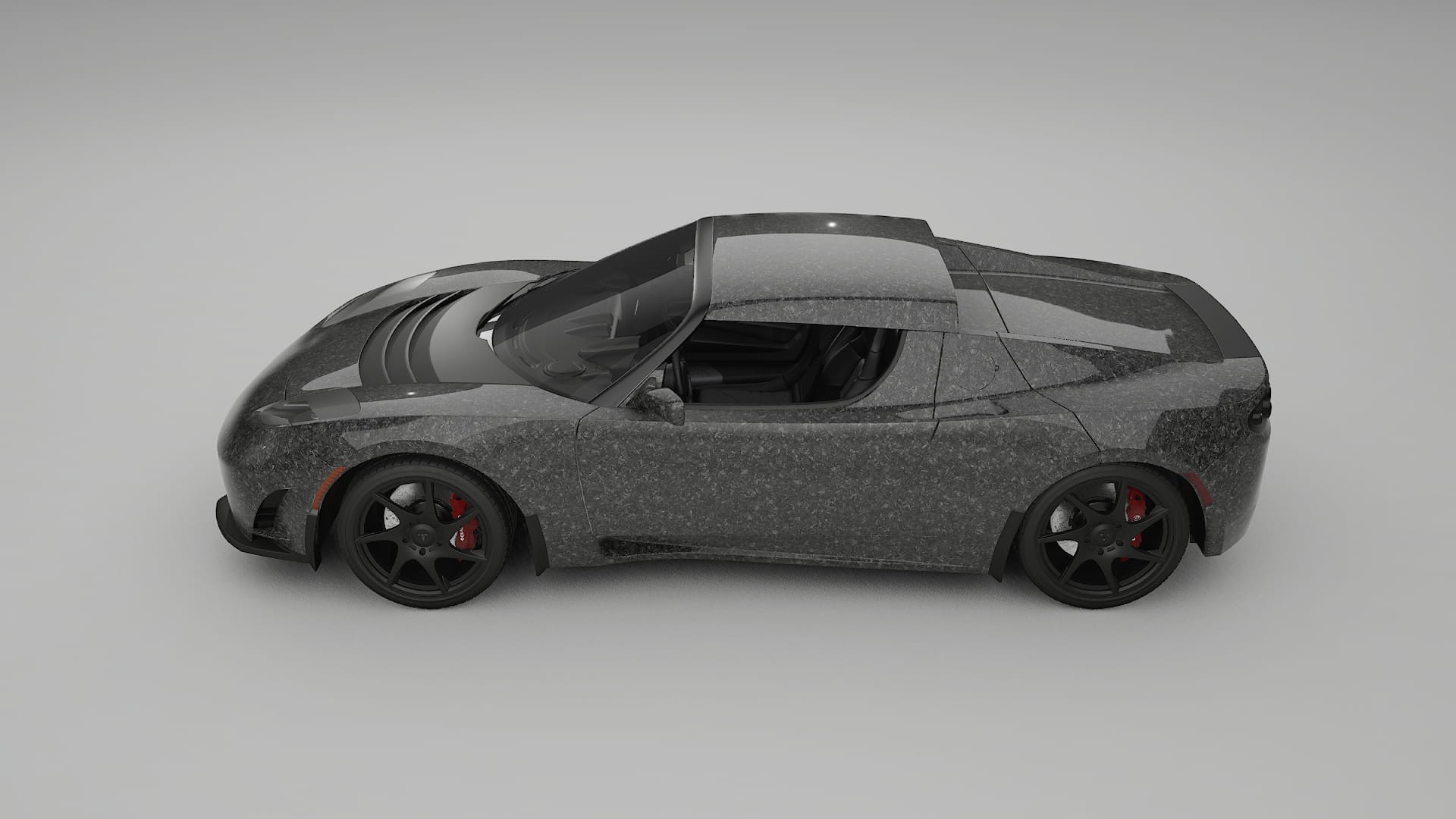 Tesla Roadster 25 TPU Lackschutzfolie | FORGED S Farbwechsel PPF – Komplett-Vorgeschnittener Kit