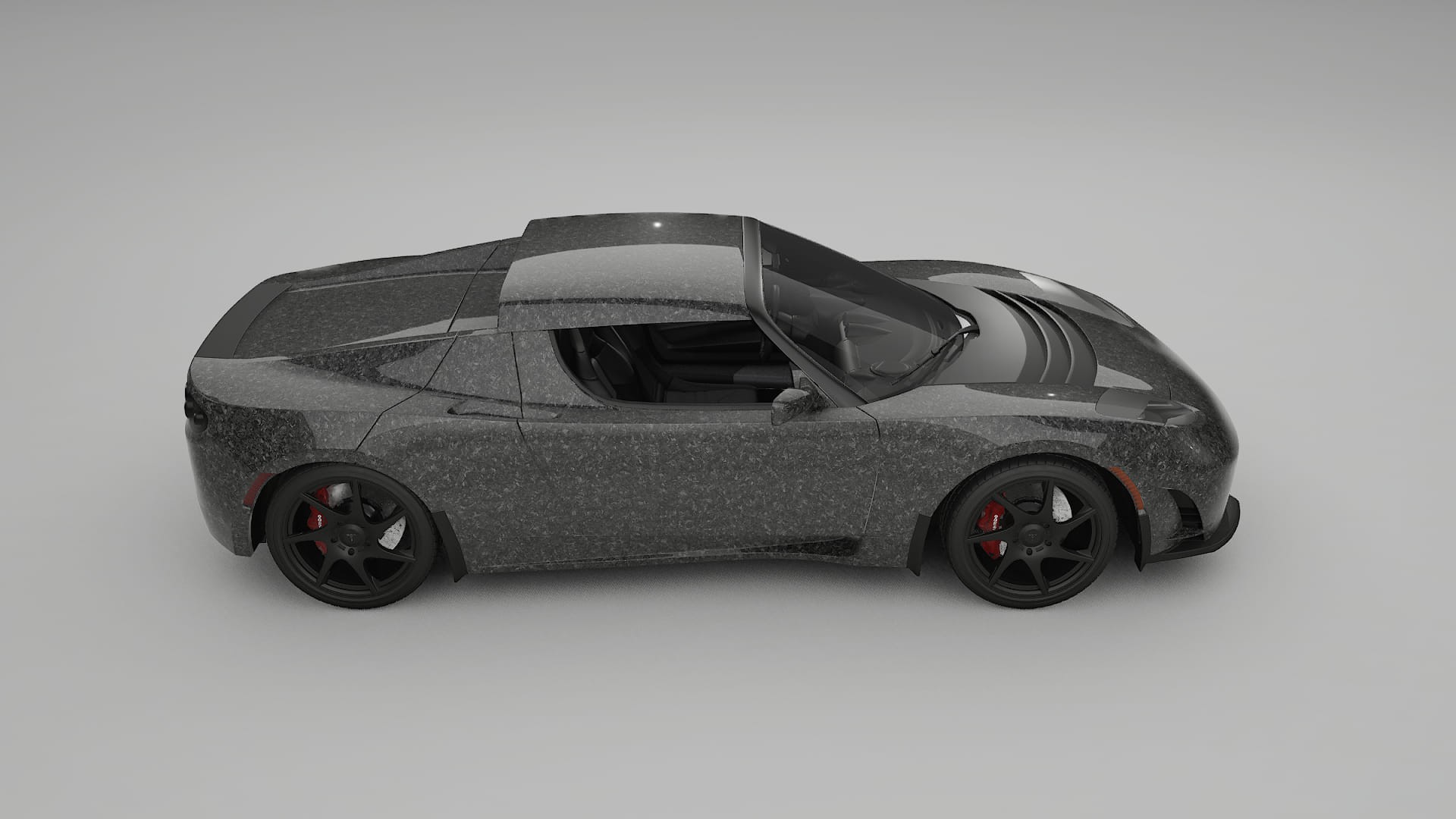 Tesla Roadster 25 TPU Lackschutzfolie | FORGED S Farbwechsel PPF – Komplett-Vorgeschnittener Kit