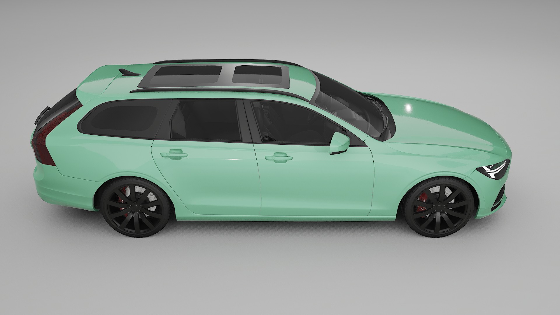 Volvo V90 P5 TPU Lackschutzfolie | DUSTY Farbwechsel PPF – Komplett-Vorgeschnittener Kit