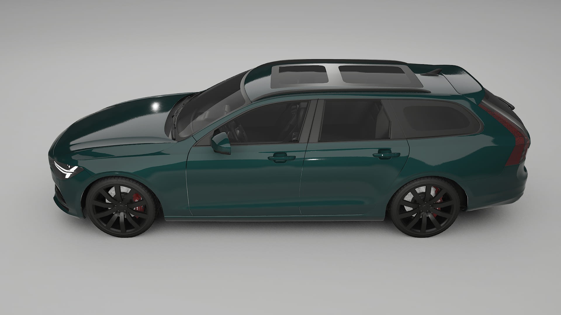 Volvo V90 P5 TPU Lackschutzfolie | INFERNO Farbwechsel PPF – Komplett-Vorgeschnittener Kit