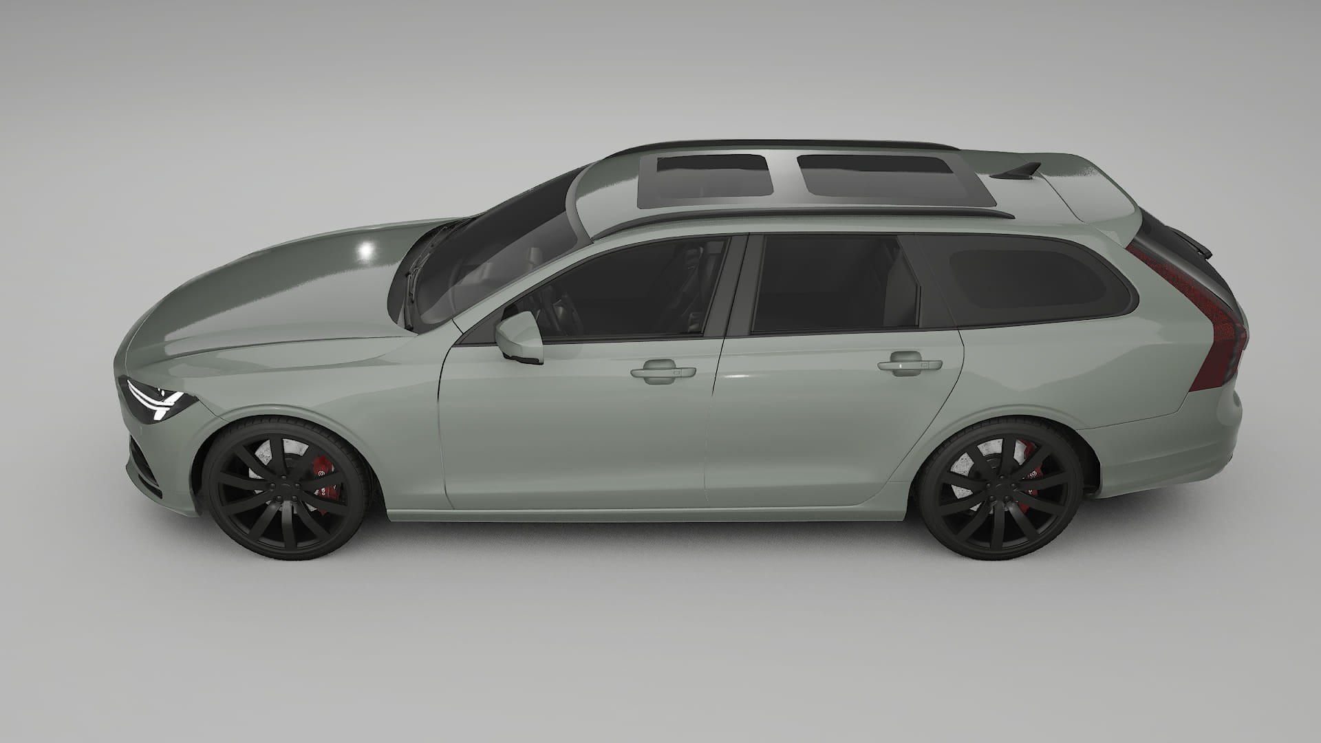 Volvo V90 P5 TPU Lackschutzfolie | SLATE Farbwechsel PPF – Komplett-Vorgeschnittener Kit