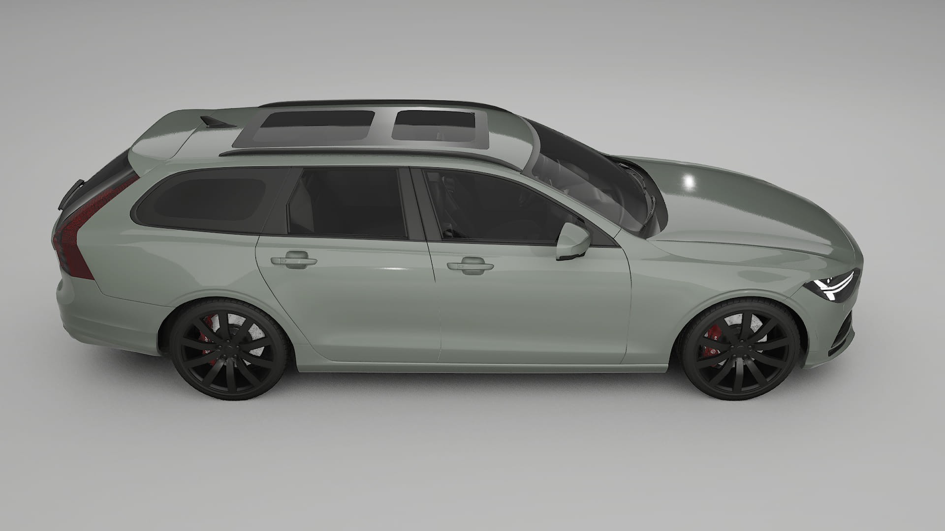Volvo V90 P5 TPU Lackschutzfolie | SLATE Farbwechsel PPF – Komplett-Vorgeschnittener Kit