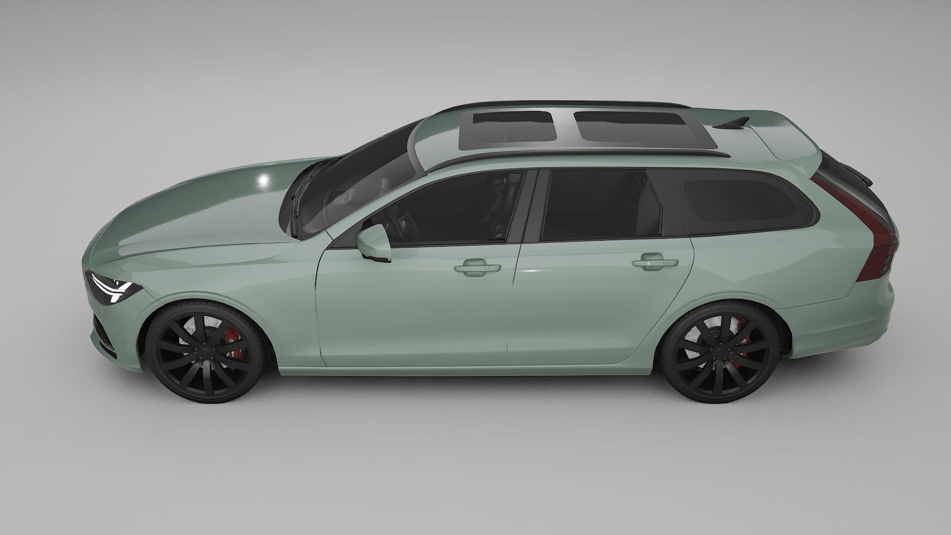Volvo V90 P5 TPU Lackschutzfolie | CINDER Farbwechsel PPF – Komplett-Vorgeschnittener Kit