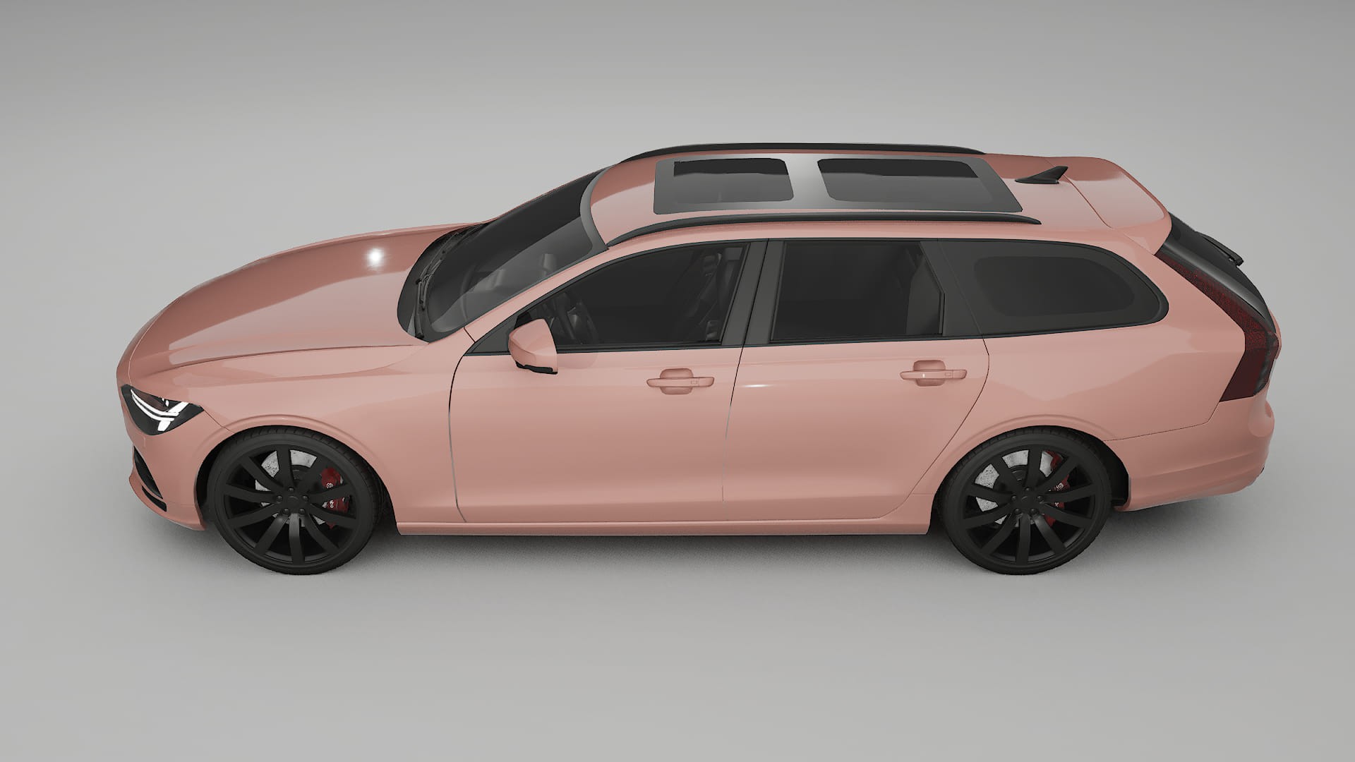 Volvo V90 P5 TPU Lackschutzfolie | BLUSH Farbwechsel PPF – Komplett-Vorgeschnittener Kit