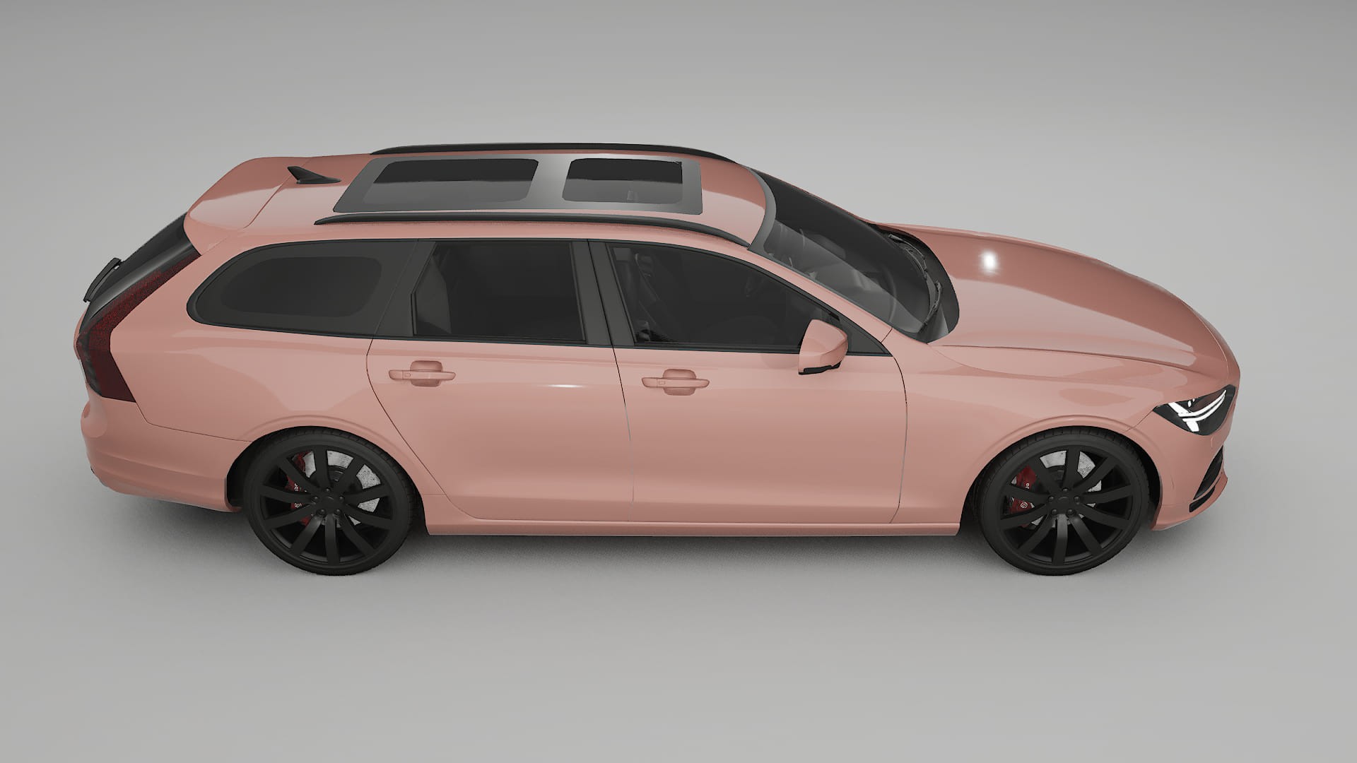 Volvo V90 P5 TPU Lackschutzfolie | BLUSH Farbwechsel PPF – Komplett-Vorgeschnittener Kit