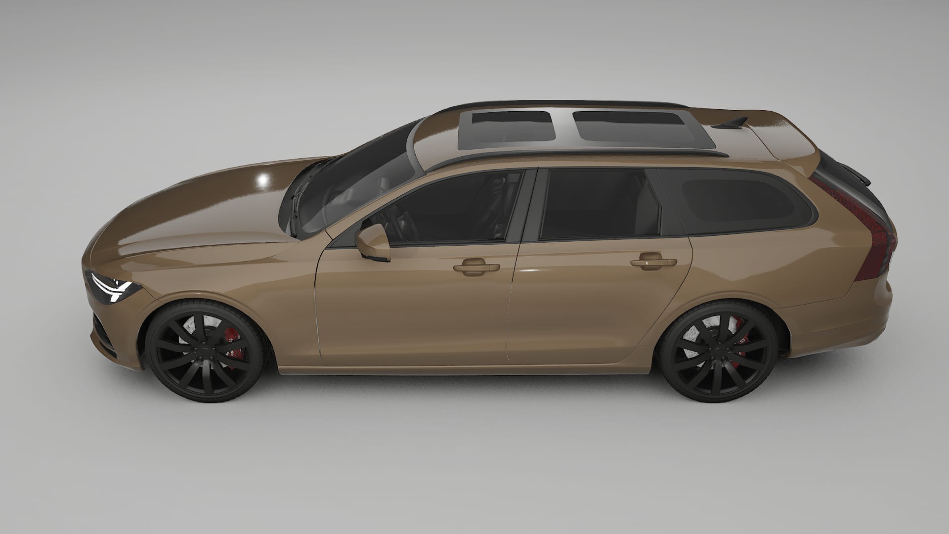 Volvo V90 P5 TPU Lackschutzfolie | SAHARA Farbwechsel PPF – Komplett-Vorgeschnittener Kit