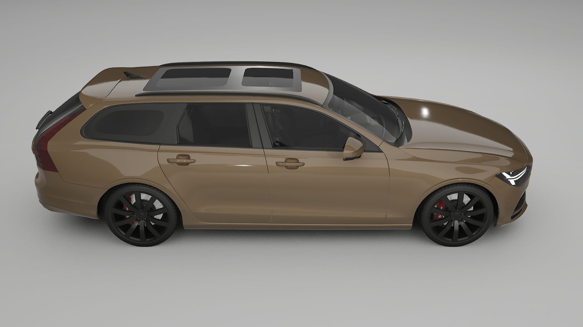 Volvo V90 P5 TPU Lackschutzfolie | SAHARA Farbwechsel PPF – Komplett-Vorgeschnittener Kit