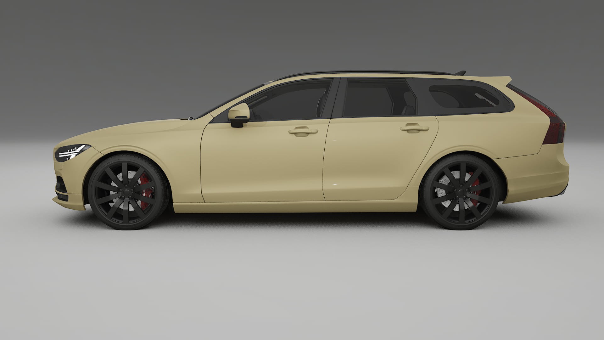 Volvo V90 P5 TPU Lackschutzfolie | SAND Farbwechsel PPF – Komplett-Vorgeschnittener Kit