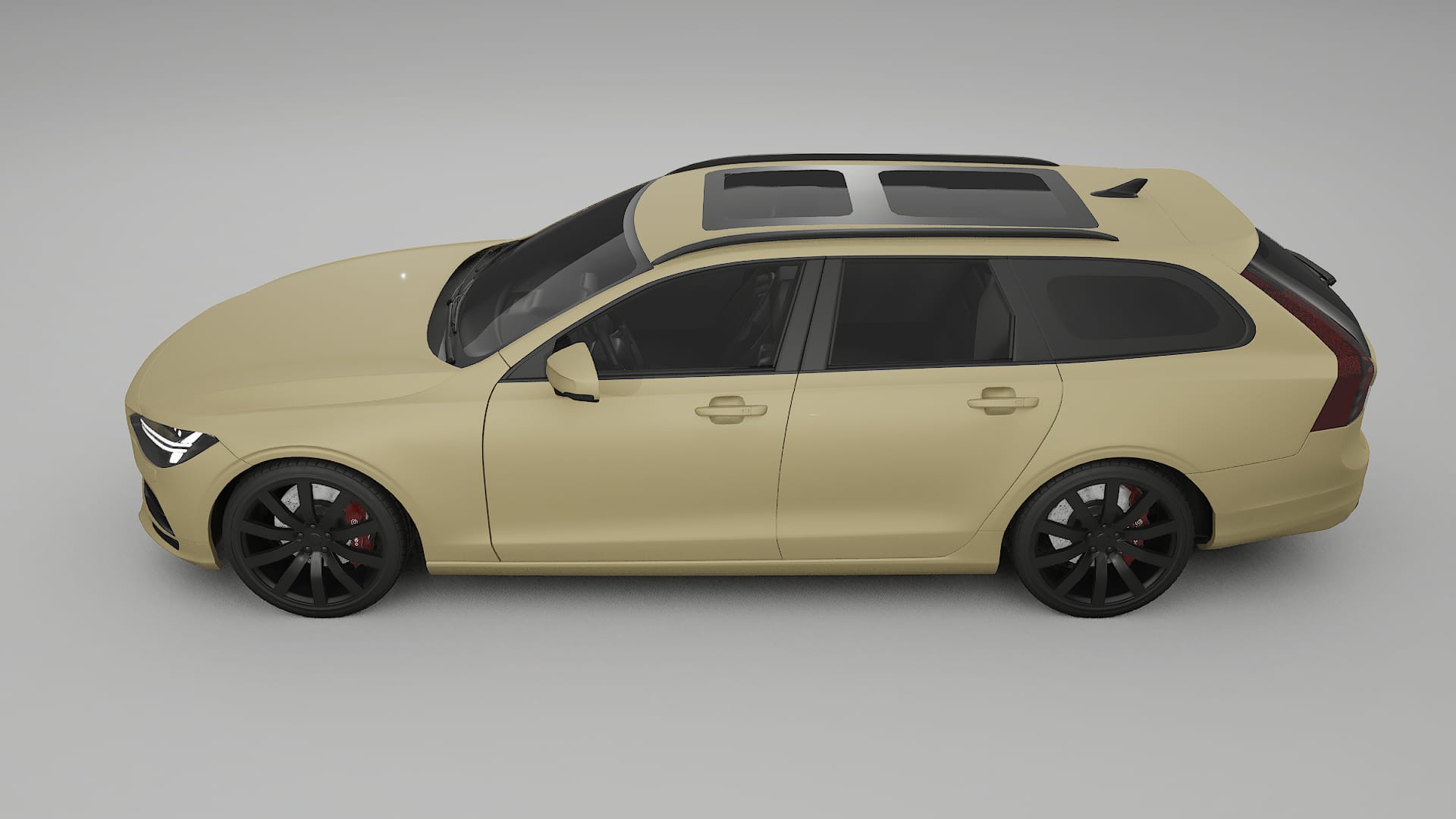 Volvo V90 P5 TPU Lackschutzfolie | SAND Farbwechsel PPF – Komplett-Vorgeschnittener Kit