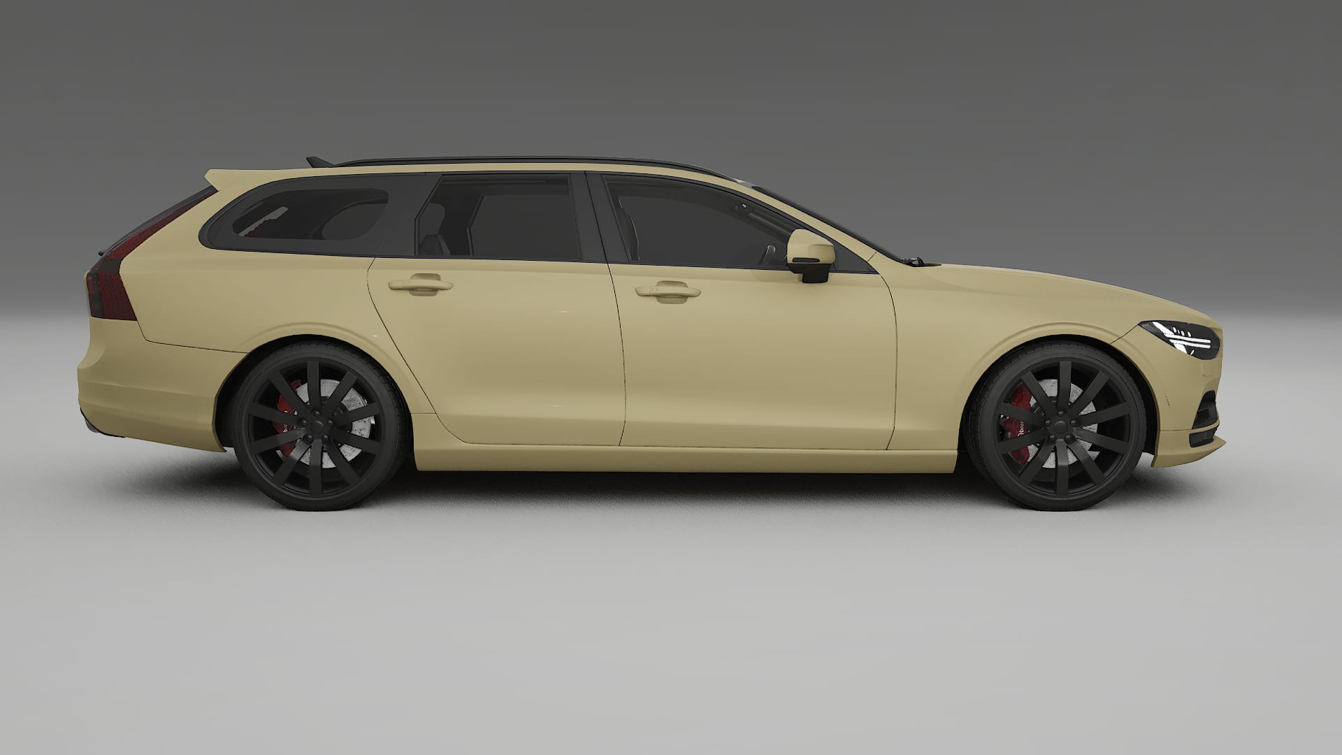 Volvo V90 P5 TPU Lackschutzfolie | SAND Farbwechsel PPF – Komplett-Vorgeschnittener Kit
