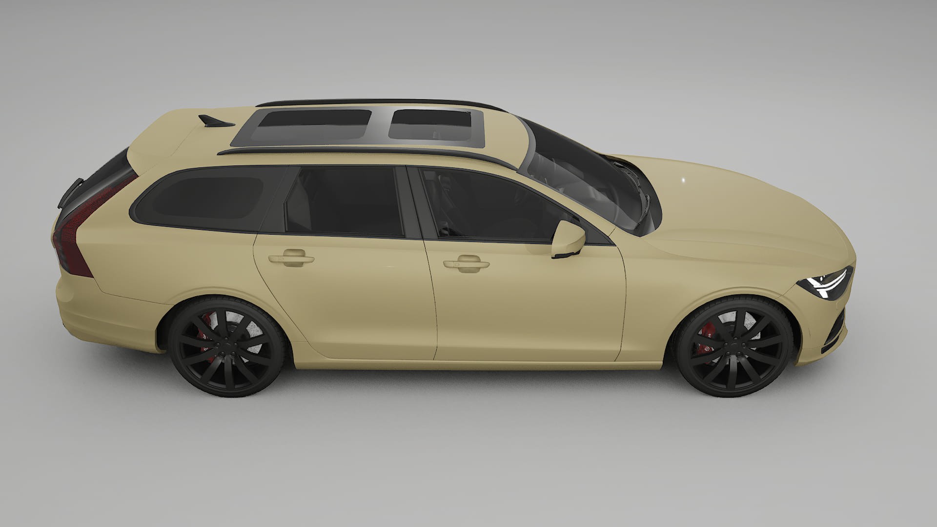 Volvo V90 P5 TPU Lackschutzfolie | SAND Farbwechsel PPF – Komplett-Vorgeschnittener Kit