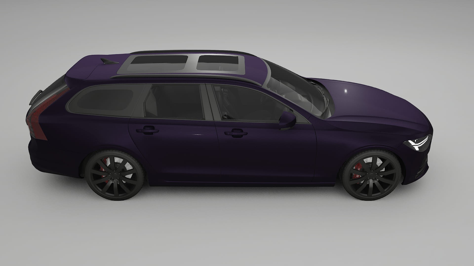 Volvo V90 P5 TPU Lackschutzfolie | VIOLET Farbwechsel PPF – Komplett-Vorgeschnittener Kit