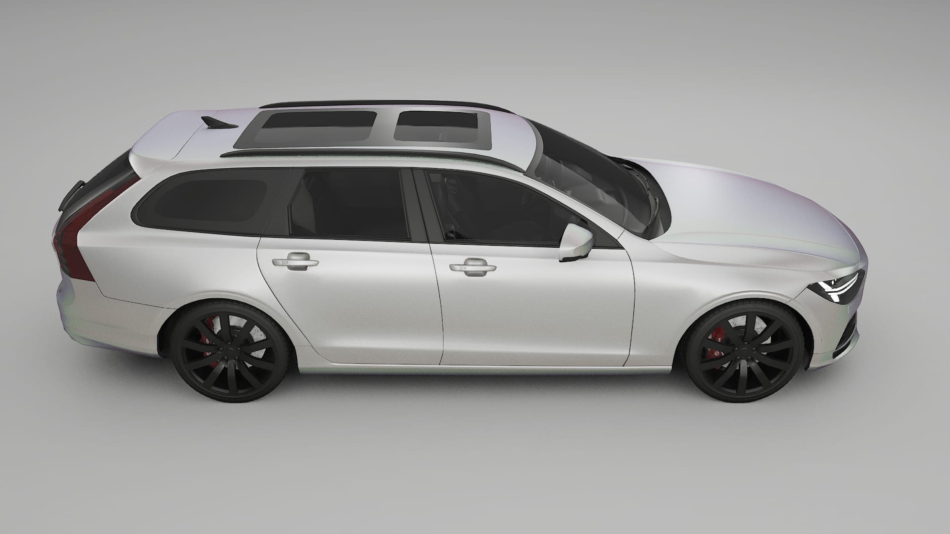 Volvo V90 P5 TPU Lackschutzfolie | NEBULA Farbwechsel PPF – Komplett-Vorgeschnittener Kit