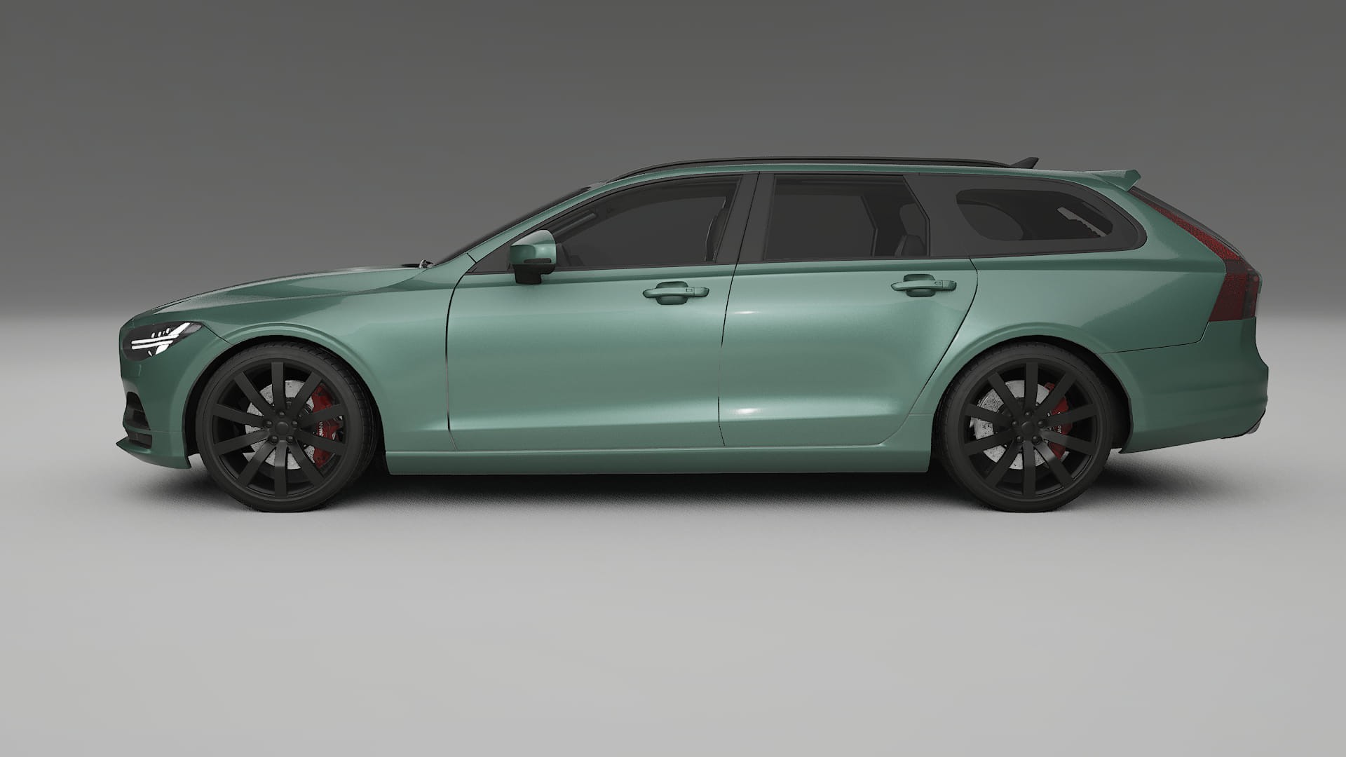 Volvo V90 P5 TPU Lackschutzfolie | EVERGREEN Farbwechsel PPF – Komplett-Vorgeschnittener Kit