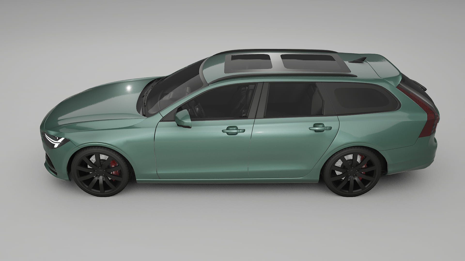 Volvo V90 P5 TPU Lackschutzfolie | EVERGREEN Farbwechsel PPF – Komplett-Vorgeschnittener Kit