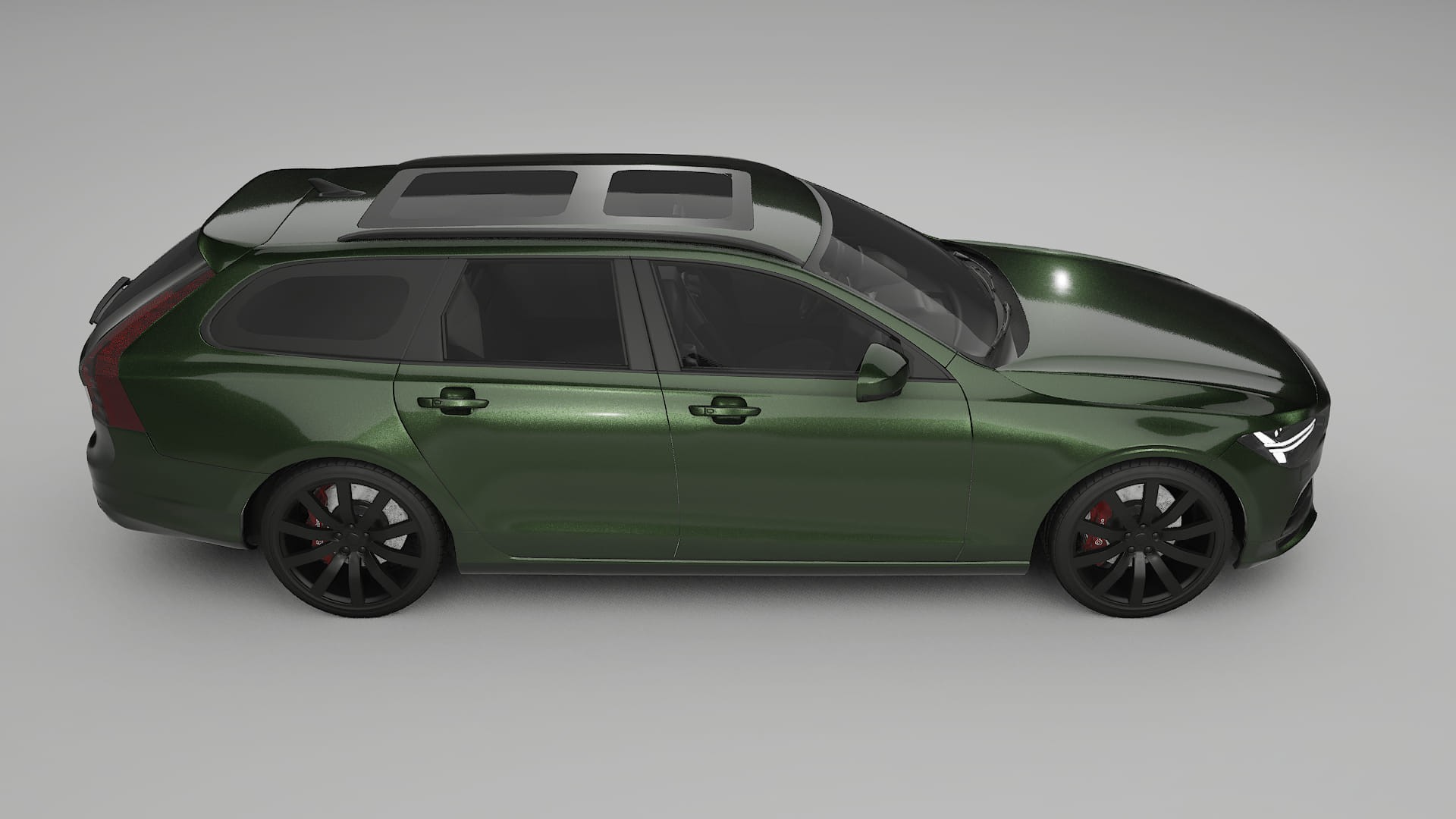 Volvo V90 P5 TPU Lackschutzfolie | LAGOON Farbwechsel PPF – Komplett-Vorgeschnittener Kit
