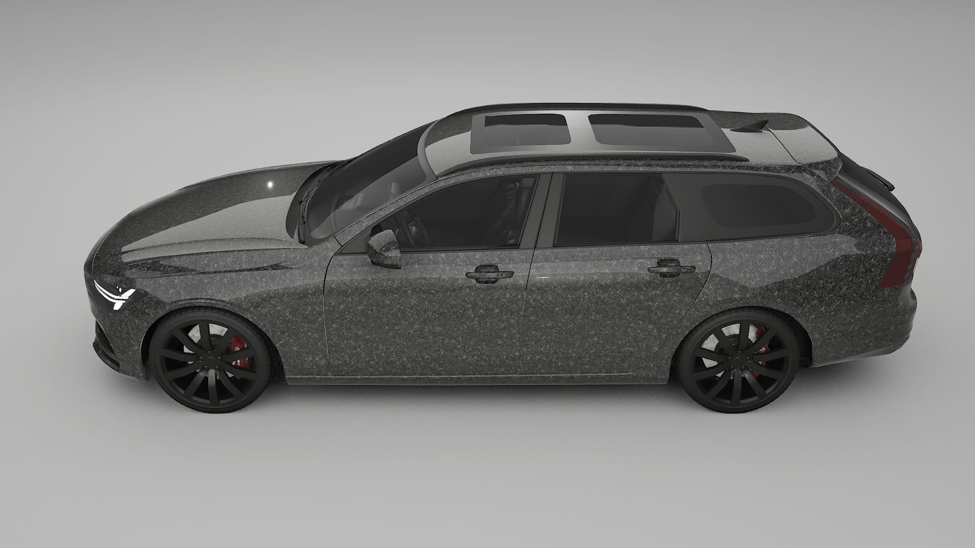 Volvo V90 P5 TPU Lackschutzfolie | FORGED S Farbwechsel PPF – Komplett-Vorgeschnittener Kit