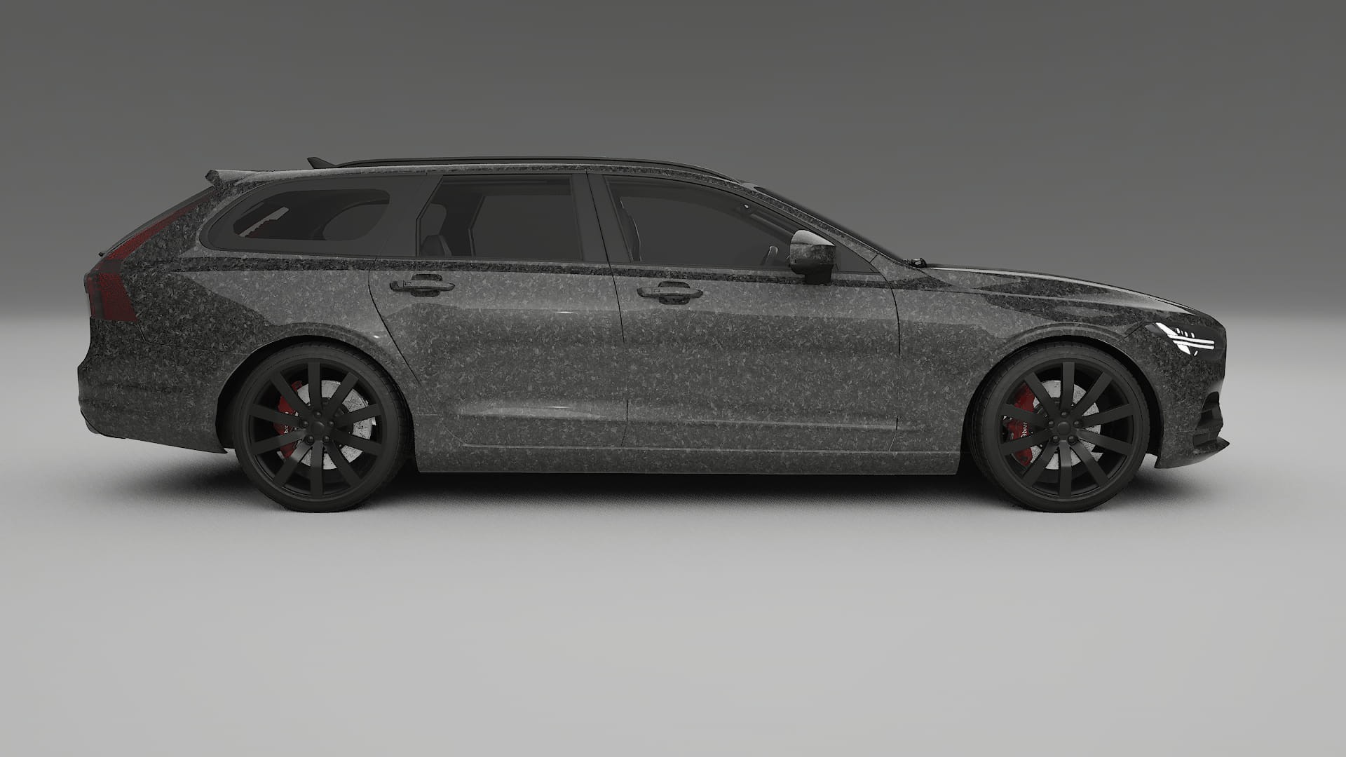 Volvo V90 P5 TPU Lackschutzfolie | FORGED S Farbwechsel PPF – Komplett-Vorgeschnittener Kit