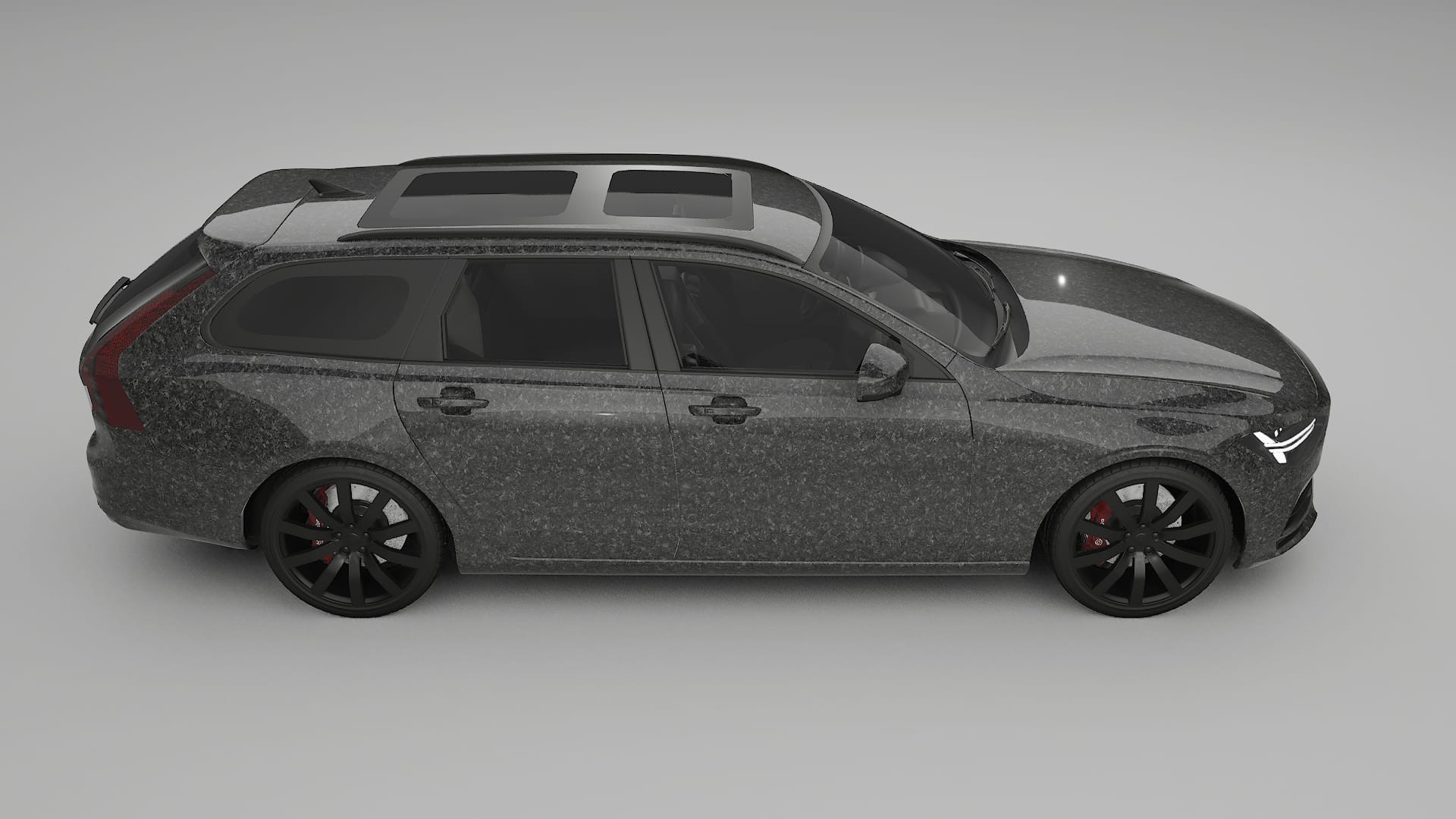 Volvo V90 P5 TPU Lackschutzfolie | FORGED S Farbwechsel PPF – Komplett-Vorgeschnittener Kit
